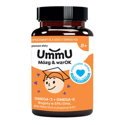 UmmU Mózg & Wzrok 8+ kapsułki 240 sztuk