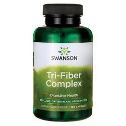 SWANSON TRI-FIBER COMPLEX 100KAPSUŁEK Z BŁONNIKIEM