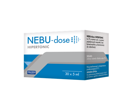 NEBU-DOSE HIPERTONIC 3% NACL 30 AMPUŁEK A 5ML