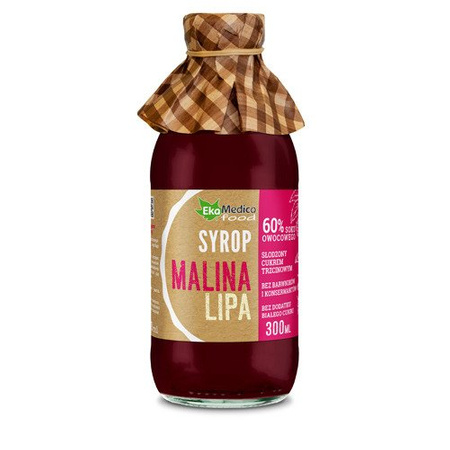 EKAMEDICA SYROP MALINA LIPA 300ML