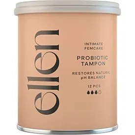 Ellen Normal tampony probiotyczne (medium) 12 sztuki