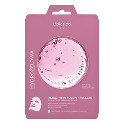 L'Biotica Hydrożelowa maska do twarzy z kolagenem 1 sztuka