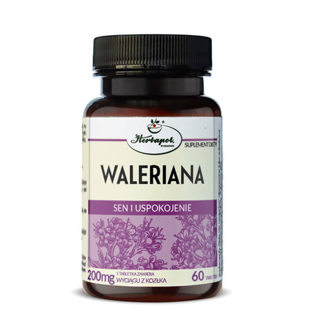 Waleriana 60 tabletek (Herbapol Kraków)
