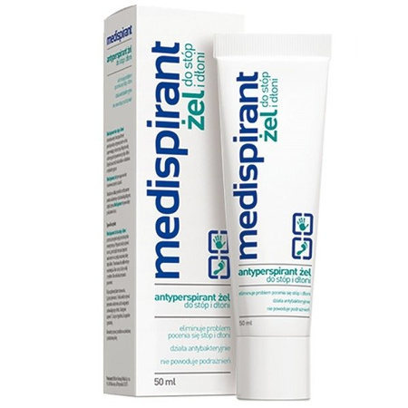 MEDISPIRANT ŻEL DO STÓP I DŁONI 50ML