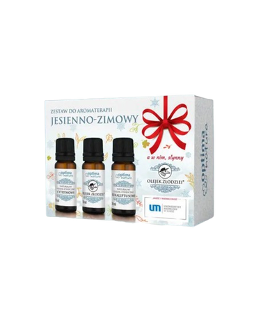 Optima Natura, Zestaw jesienno-zimowy Odporność, 3 x 10 ml