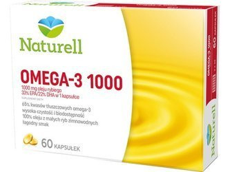 Naturell Omega-3 1000 60 kapsułek