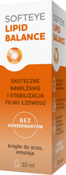 Softeye Lipid Balance, krople do oczu, 10 ml