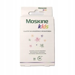 Moskine Kids plastry na ukąszenia z aplikatorem 30 sztuk
