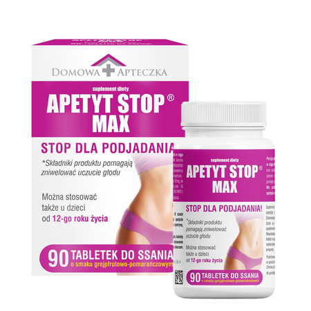 Apetyt Stop Max 90 tabletek do ssania
