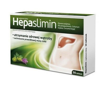 Hepaslimin 30 tabletek
