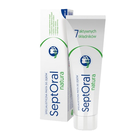 SeptOral Natura, specjalistyczna pasta do zębów, 100 ml
