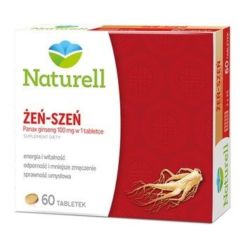 Naturell Żeń-szeń 100 mg 60 tabletek