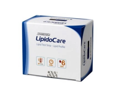 LipidoCare paski testowe po pomiaru cholesterolu 25 sztuk