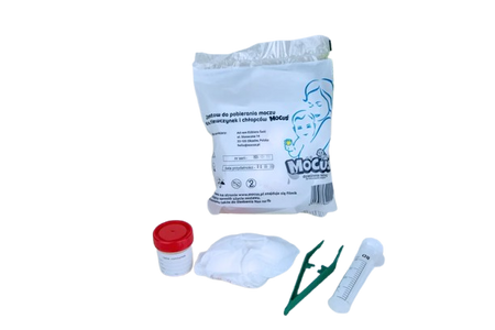 Mocuś, Zestaw do pobierania moczu dla dzieci, 1 sztuka