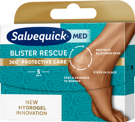 PLASTRY SALVEQUICK BLISTER RESCUE, PIĘTY 5SZTUK 