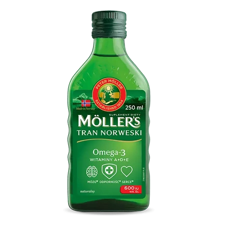 Moller's Tran norweski, smak naturalny, 150 ml