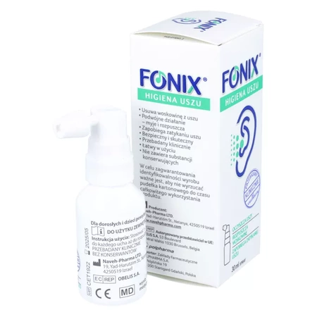 Fonix Higiena uszu, spray, 30 ml