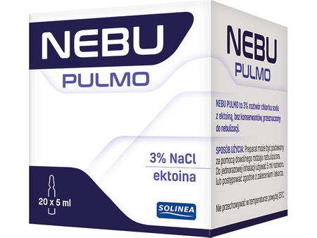 NEBU PULMO ROZTWÓR DO INHALACJI 20 AMPUŁEK A 5ML