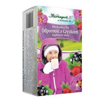 HERBATKA FIX ODPORNOŚĆ Z CZYSTKIEM  20SASZETEK 