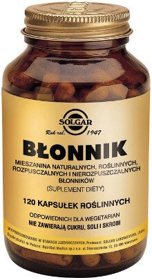 SOLGAR BŁONNIK MULTIPLE FIBRE FORM 120KAPSUŁEK 