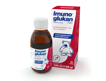 IMUNOGLUKAN P4H SYROP DLA DZIECI 120ML
