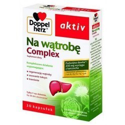 DOPPELHERZ AKTIV NA WĄTROBĘ COMPLEX 30KAPSUŁEK
