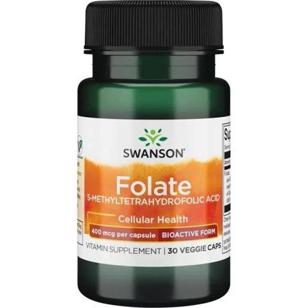 SWANSON FOLIAN QUATREFOLIC 400MCG 30 KAPSUŁEK