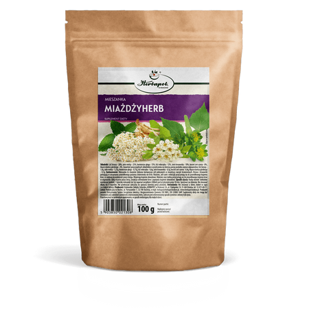 MIESZANKA MIAŻDŻYHERB, na miażdzycę, 100G (HERBAPOL KRAKÓW)