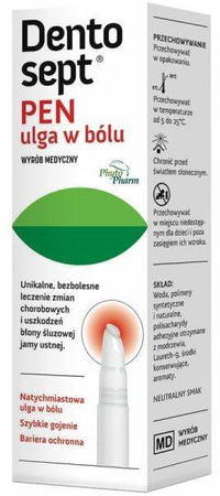 DENTOSEPT PEN ULGA W BÓLU ŻEL 3,3ML