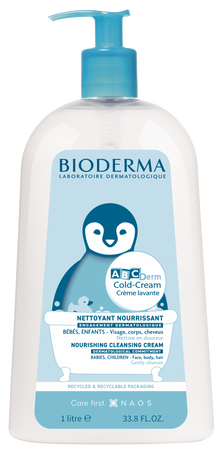 Bioderma ABCDERM Cold-Cream emulsja do mycia 1000 ml