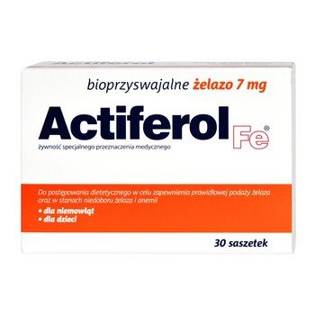 ACTIFEROL FE 7MG 30SASZETEK