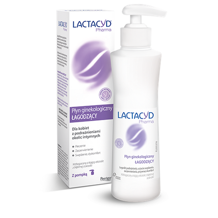 LACTACYD ŁAGODZĄCY PŁYN GINEKOLOGICZNY 250ML