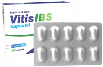 Vitis IBS, wsparcie dla osób z zespołem jelita drażliwego, 20 kapsułek