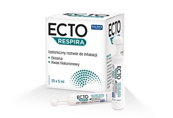 ECTO RESPIRA ROZTWÓR DO INHALACJI 20AMPUŁEK