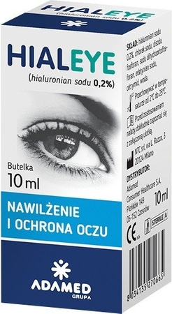HIALEYE 0,2% KROPLE DO OCZU 10ML