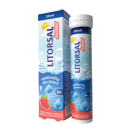 ZDROVIT LITORSAL JUNIOR 20TABLETEK MUSUJĄCYCH
