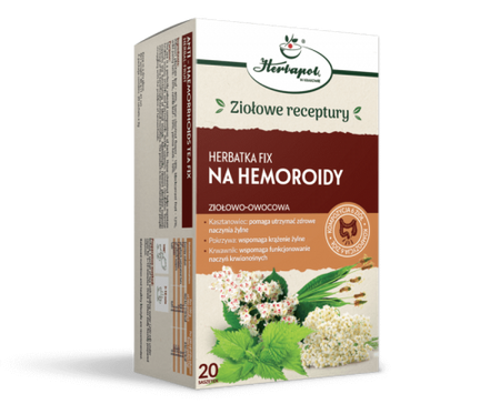 HERBATKA FIX NA HEMOROIDY 20SASZETEK (HERB.KRAKÓW)