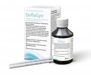 DeflaGyn,  ŻEL DOPOCHWOWY,  przy nieprawidłowej cytologii, 150ML+ 2 APLIKATORY