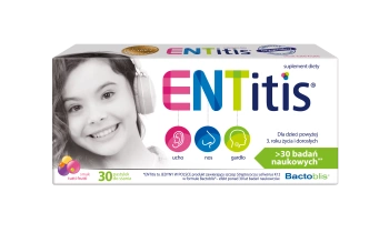 Entitis, pastylki do ssania, smak tutti frutti, 30 sztuk