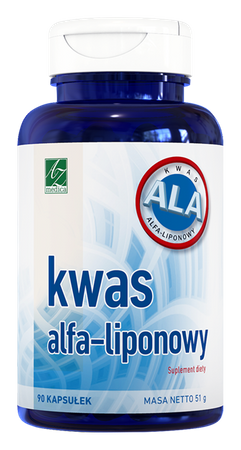 Kwas Alfa-liponowy 90 kapsułek
