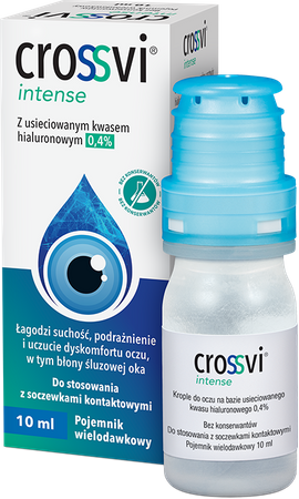 CROSSVI INTENSE KROPLE DO OCZU 10ML
