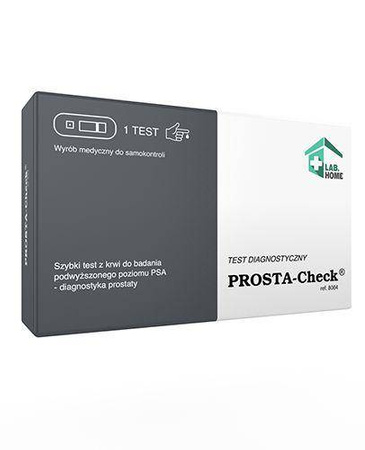 TEST PROSTA-CHECK, ANTYGEN PROSTATY PSA 1SZTUKA 