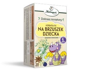 HERBATKA NA BRZUSZEK DZIECKA 20SASZETEK (HERBAPOL)