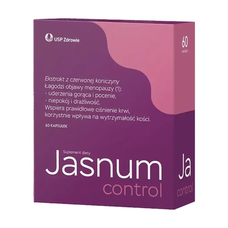 Jasnum Control, na menopauzę, 60 kapsułek