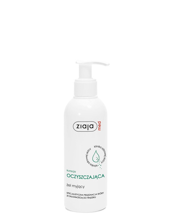 ZIAJA MED KURACJA OCZYSZCZAJĄCA, ŻEL MYJĄCY 200ML