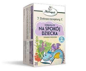 HERBATKA NA SPOKÓJ DZIECKA 20SASZETEK (HERBAPOL)
