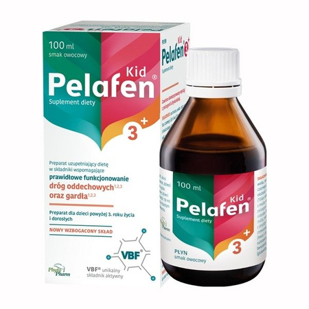 PELAFEN KID 3+ SYROP O SMAKU OWOCOWYM 100ML