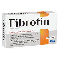 Fibrotin 30 kapsułek, data ważności 01.26