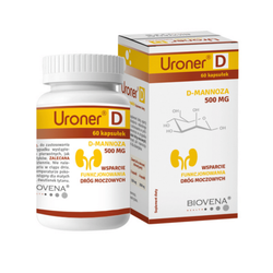 Uroner D 60 kapsułek