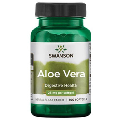 SWANSON ALOE VERA 25MG 100KAPSUŁEK